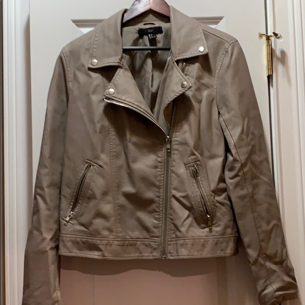 Faux leather Moto Jacket size S